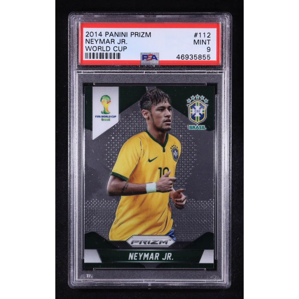 Neymar 2014 Panini Prizm World Cup #112 (PSA 9) at PristineAuction.com