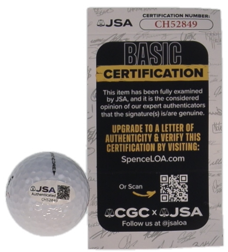 Brittany Lincicome Signed Golf Ball (JSA) at PristineAuction.com Brittany Lincicome Signed Golf Ball (JSA) at PristineAuction.com