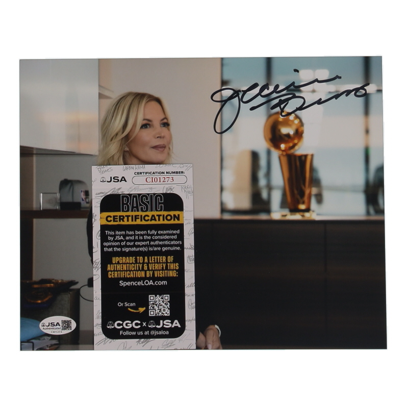 Jeanie Buss Signed 8x10 Photo (JSA) at PristineAuction.com Jeanie Buss Signed 8x10 Photo (JSA) at PristineAuction.com