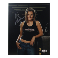 Ashley Force Hood Signed 8x10 Photo (JSA) at PristineAuction.com