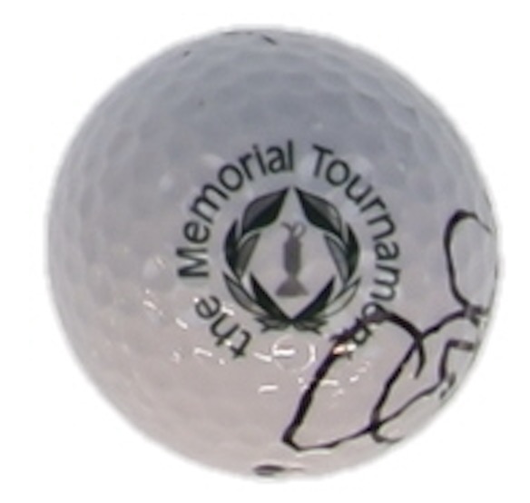 Rory McIlroy Signed Memorial Tournament Logo Golf Ball (JSA) at PristineAuction.com Rory McIlroy Signed Memorial Tournament Logo Golf Ball (JSA) at PristineAuction.com