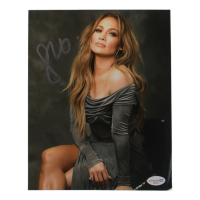 Jennifer Lopez Signed 8x10 Photo (ACOA) at PristineAuction.com