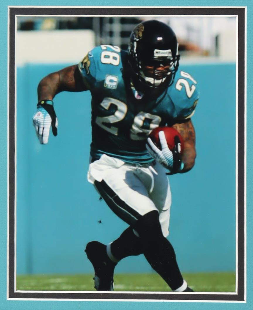 Fred Taylor Signed Custom Framed Jersey Display Inscribed "10,000 Yard Club" (JSA) at PristineAuction.com Fred Taylor Signed Custom Framed Jersey Display Inscribed "10,000 Yard Club" (JSA) at PristineAuction.com