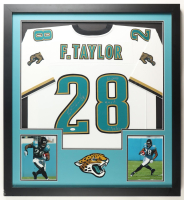 Fred Taylor Signed Custom Framed Jersey Display Inscribed "10,000 Yard Club" (JSA) at PristineAuction.com