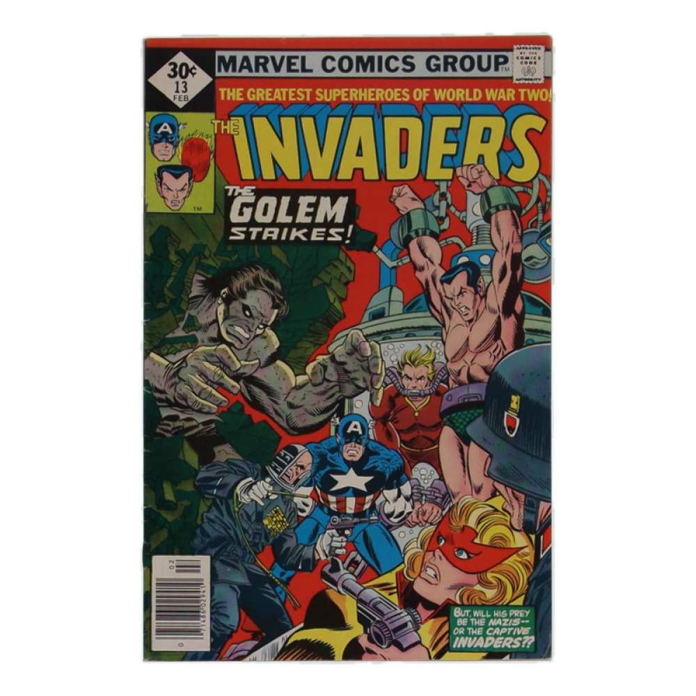 1977 "The Invaders" #13 Marvel Comic Book at PristineAuction.com