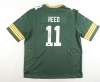 Jayden Reed Signed Packers Nike Authentic Jersey (Beckett) at PristineAuction.com