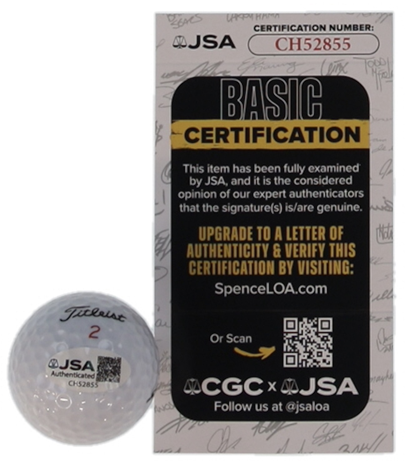 Dave Stockton Signed Golf Ball (JSA) at PristineAuction.com Dave Stockton Signed Golf Ball (JSA) at PristineAuction.com