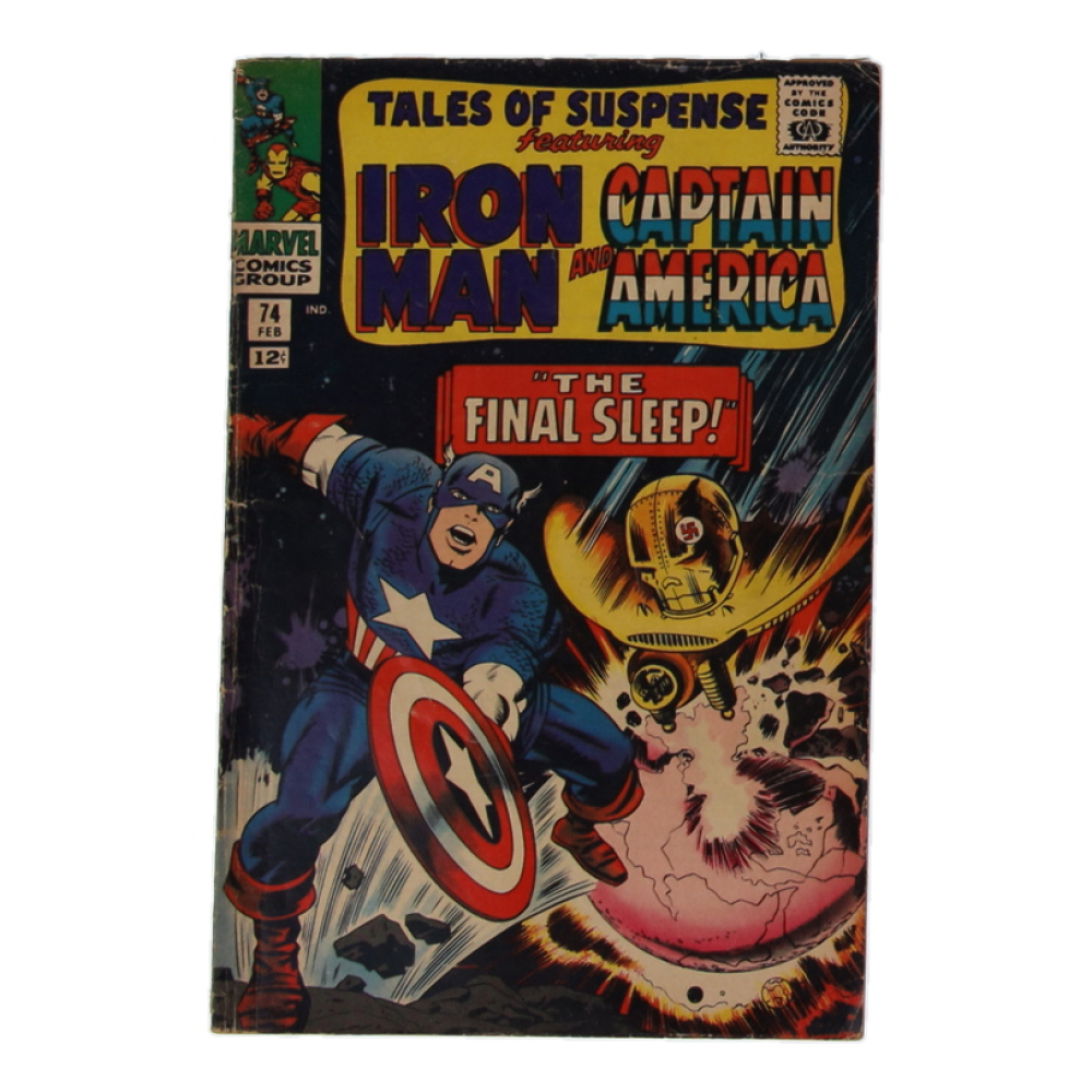 1966 "Tales Of Suspense" Issue #74 Marvel Comic Book at PristineAuction.com