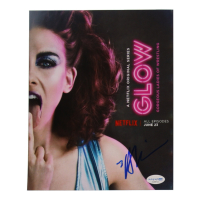 Alison Brie Signed "GLOW" 8x10 Poster (ACOA) at PristineAuction.com