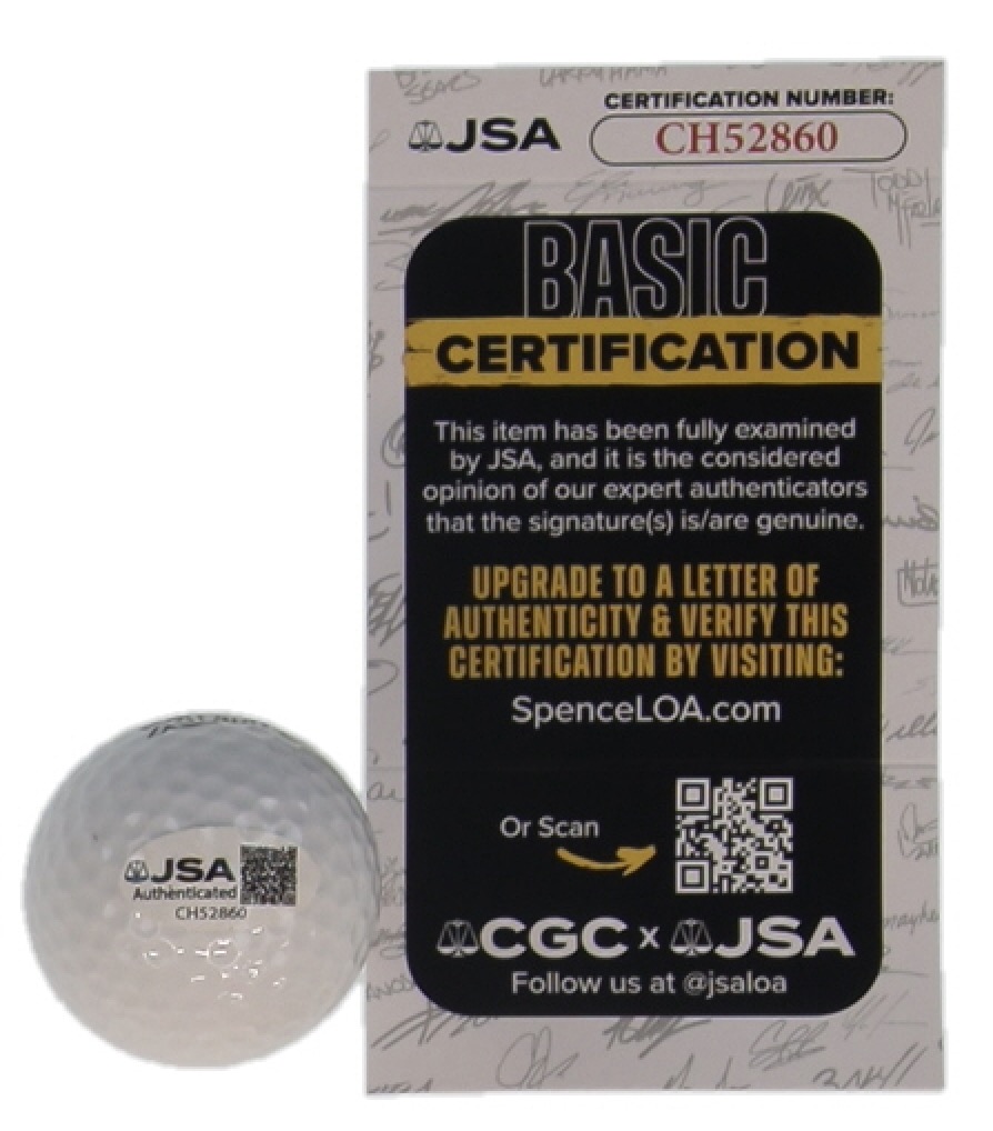 Dan Quayle Signed Golf Ball (JSA) at PristineAuction.com Dan Quayle Signed Golf Ball (JSA) at PristineAuction.com