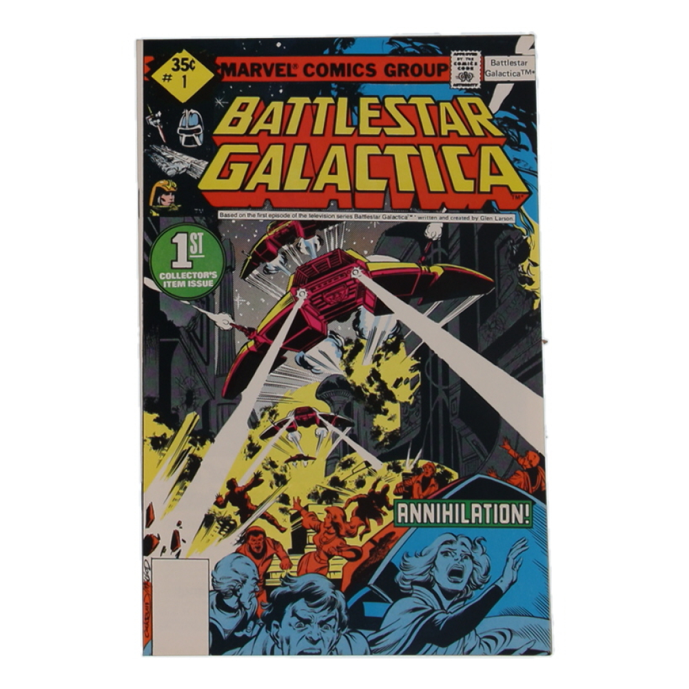 1979 "Battlestar Galactica" Issue #1 Marvel Comic Book at PristineAuction.com