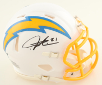 LaDainian Tomlinson Signed Chargers Speed Mini Helmet (Beckett) at PristineAuction.com