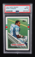 Barry Sanders 1989 Topps Traded #83T RC (PSA 8) at PristineAuction.com