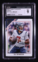 CJ Stroud 2023 Topps Composite #377 Gallery RC (CGC 9) at PristineAuction.com