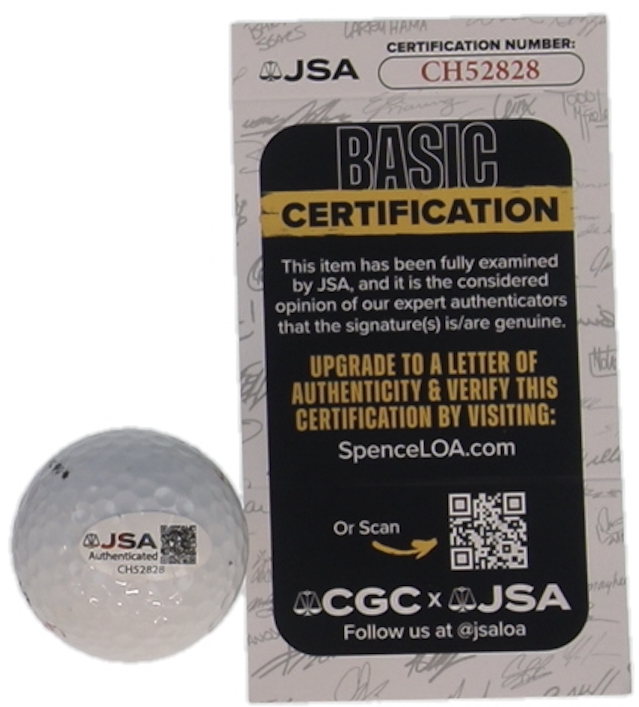 Hale Irwin Signed Golf Ball (JSA) at PristineAuction.com Hale Irwin Signed Golf Ball (JSA) at PristineAuction.com