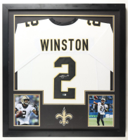 Jameis Winston Signed Custom Framed Jersey Display (Beckett) at PristineAuction.com