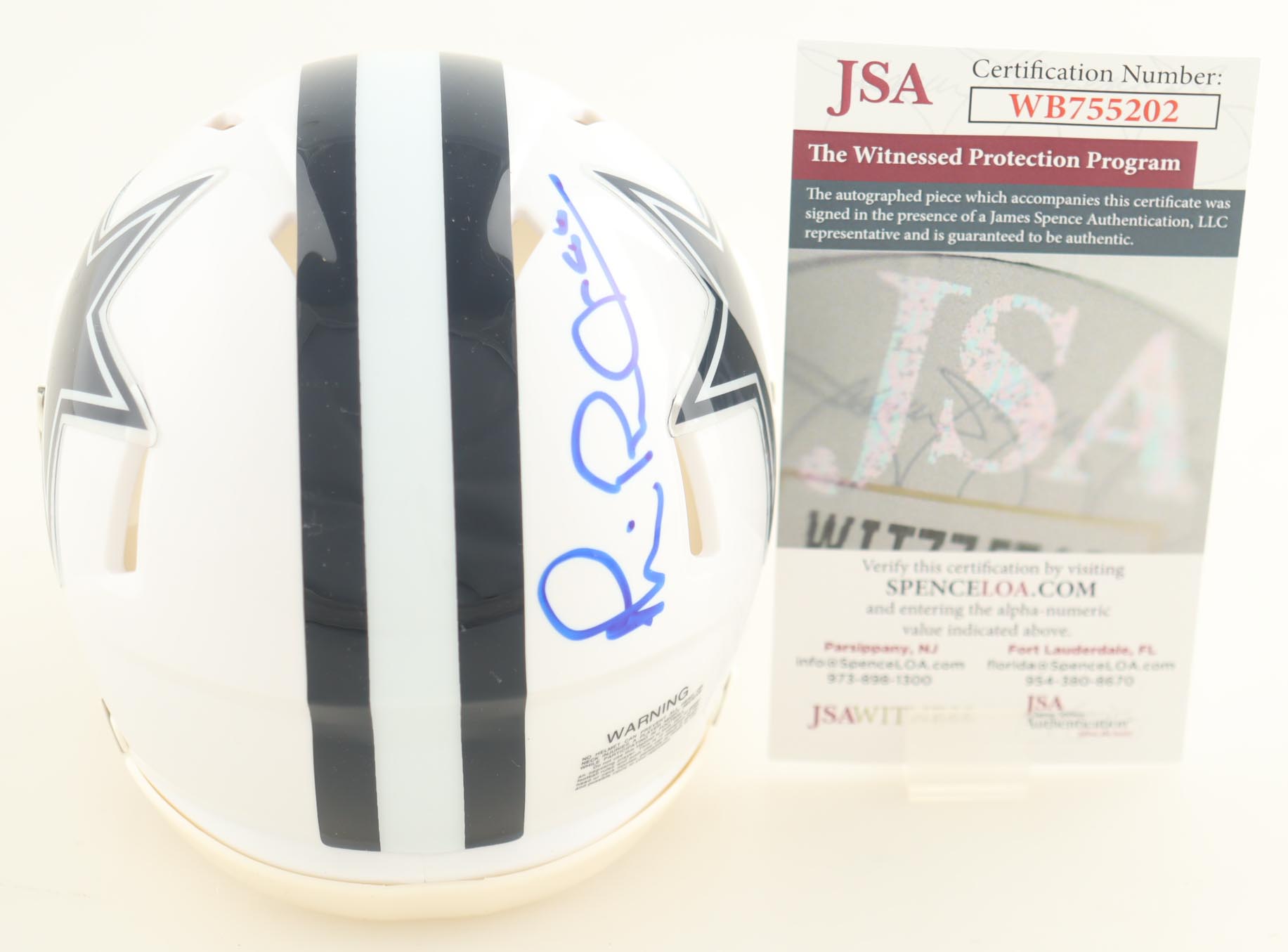 Michael Irvin Signed Cowboys Speed Mini Helmet (JSA) at PristineAuction.com Michael Irvin Signed Cowboys Speed Mini Helmet (JSA) at PristineAuction.com