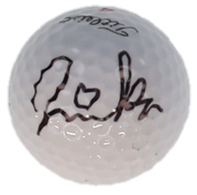 Mika Miyazato Signed Golf Ball (JSA) at PristineAuction.com Mika Miyazato Signed Golf Ball (JSA) at PristineAuction.com