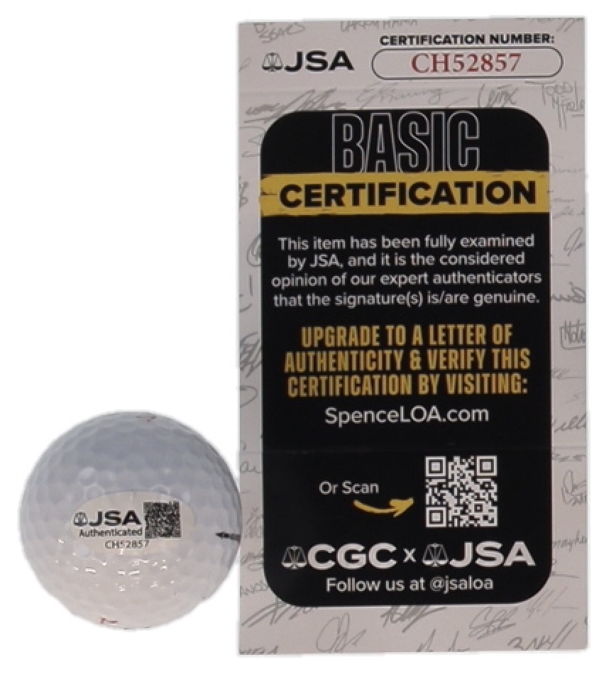 Mika Miyazato Signed Golf Ball (JSA) at PristineAuction.com Mika Miyazato Signed Golf Ball (JSA) at PristineAuction.com