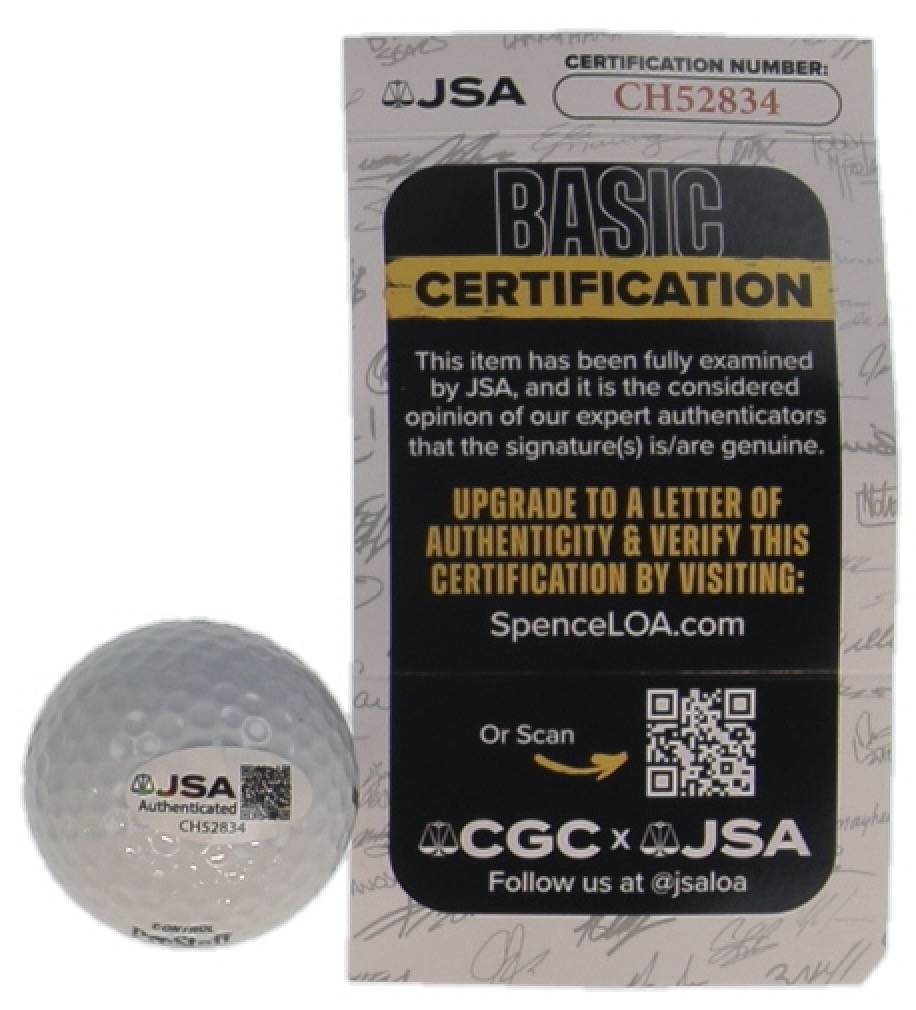Bernhard Langer Signed Golf Ball (JSA) at PristineAuction.com Bernhard Langer Signed Golf Ball (JSA) at PristineAuction.com