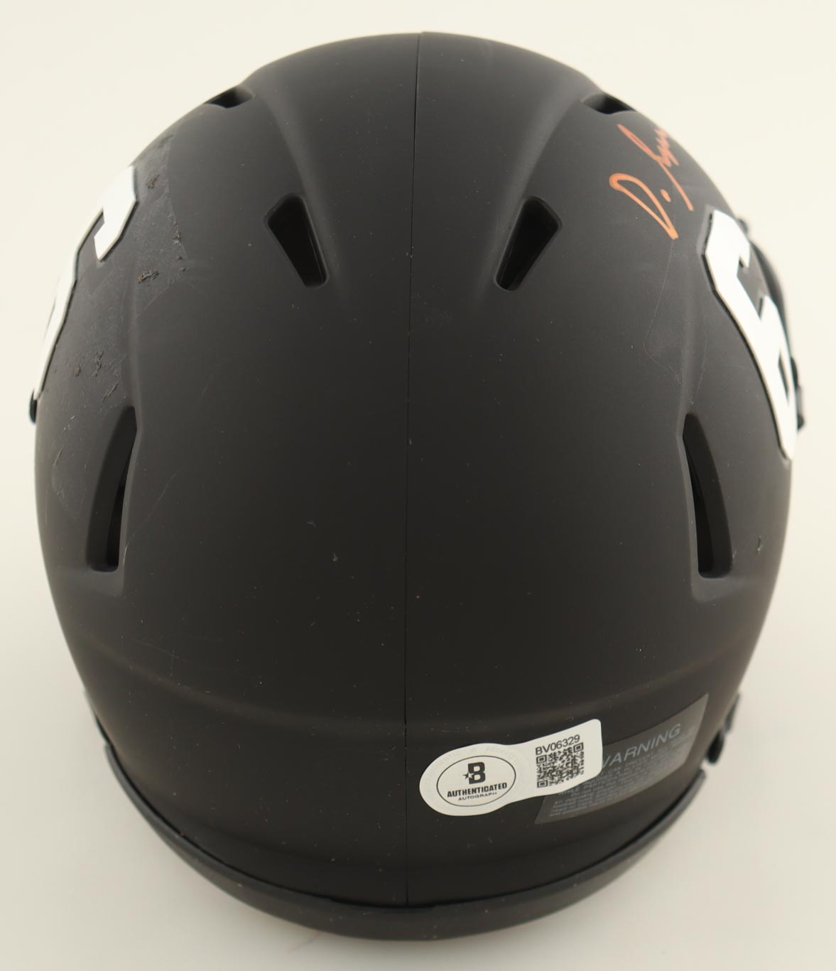 DeVonta Smith Signed Alabama Crimson Tide Eclipse Alternate Speed Mini Helmet Inscribed "Heisman 2020" (Beckett) at PristineAuction.com DeVonta Smith Signed Alabama Crimson Tide Eclipse Alternate Speed Mini Helmet Inscribed "Heisman 2020" (Beckett) at PristineAuction.com