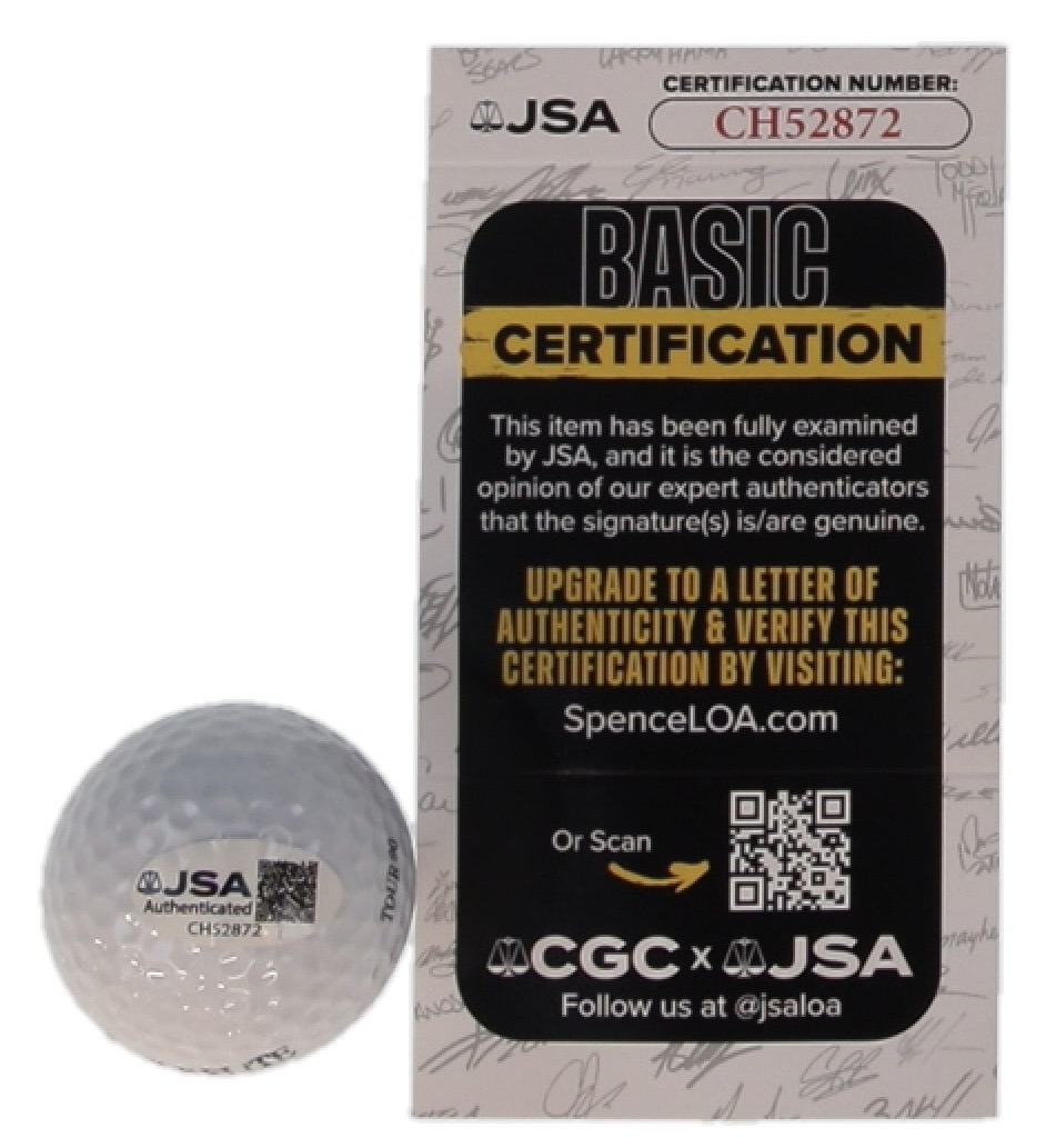 Richard Dent Signed Golf Ball (JSA) at PristineAuction.com Richard Dent Signed Golf Ball (JSA) at PristineAuction.com