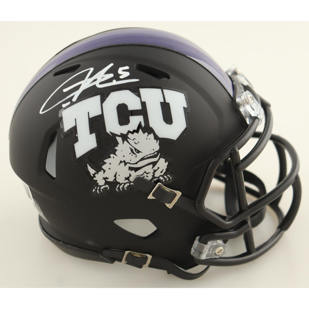 LaDainian Tomlinson Signed TCU Horned Frogs Speed Mini Helmet (Beckett) at PristineAuction.com
