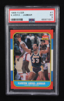 Kareem Abdul Jabbar 1986-87 Fleer Premier #1 (PSA 5) at PristineAuction.com
