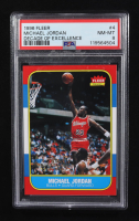 Michael Jordan 1996-97 Fleer Decade of Excellence #4 (PSA 8) at PristineAuction.com