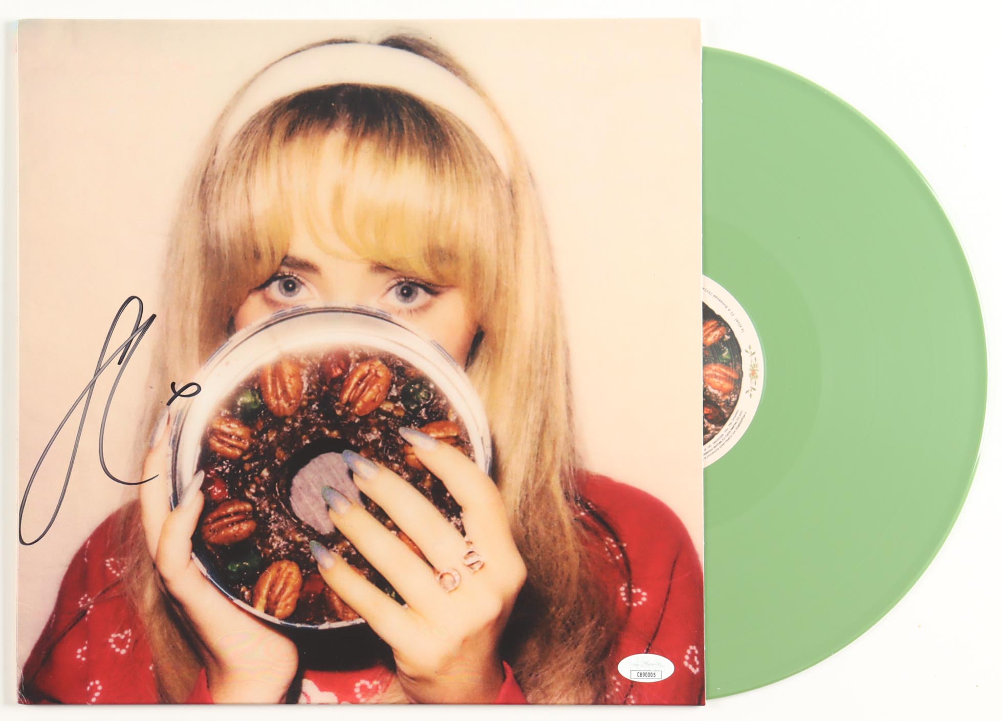 Sabrina Carpenter Signed "Fruitcake" Vinyl Album Sleeve With Record (JSA) at PristineAuction.com Sabrina Carpenter Signed "Fruitcake" Vinyl Album Sleeve With Record (JSA) at PristineAuction.com