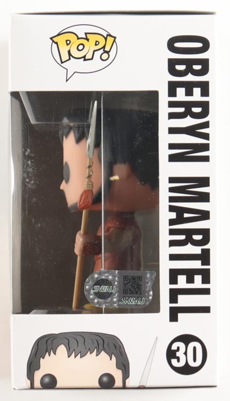 Pedro Pascal Signed "Game of Thrones" #30 Oberyn Martell Funko Pop! Vinyl Figure (SWAU) at PristineAuction.com Pedro Pascal Signed "Game of Thrones" #30 Oberyn Martell Funko Pop! Vinyl Figure (SWAU) at PristineAuction.com
