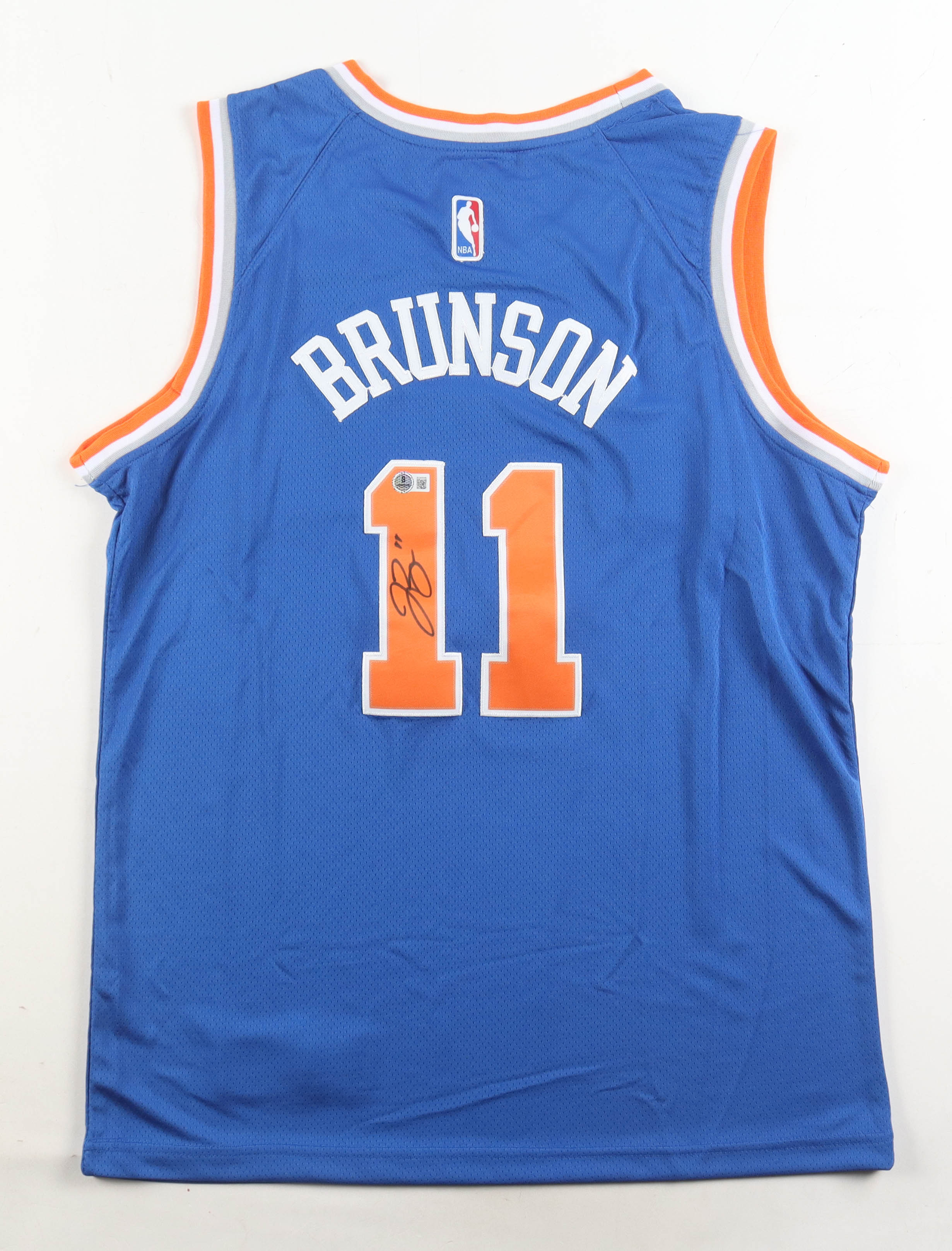 Jalen Brunson Signed Knicks Nike Authentic Jersey (Beckett) at PristineAuction.com Jalen Brunson Signed Knicks Nike Authentic Jersey (Beckett) at PristineAuction.com