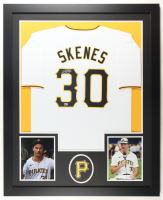 Paul Skenes Signed Pirates Custom Framed Authentic Jersey Display (MLB) at PristineAuction.com