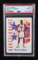 Michael Jordan 1991-92 Skybox U.S. Olympic Team #534 (PSA 8) at PristineAuction.com