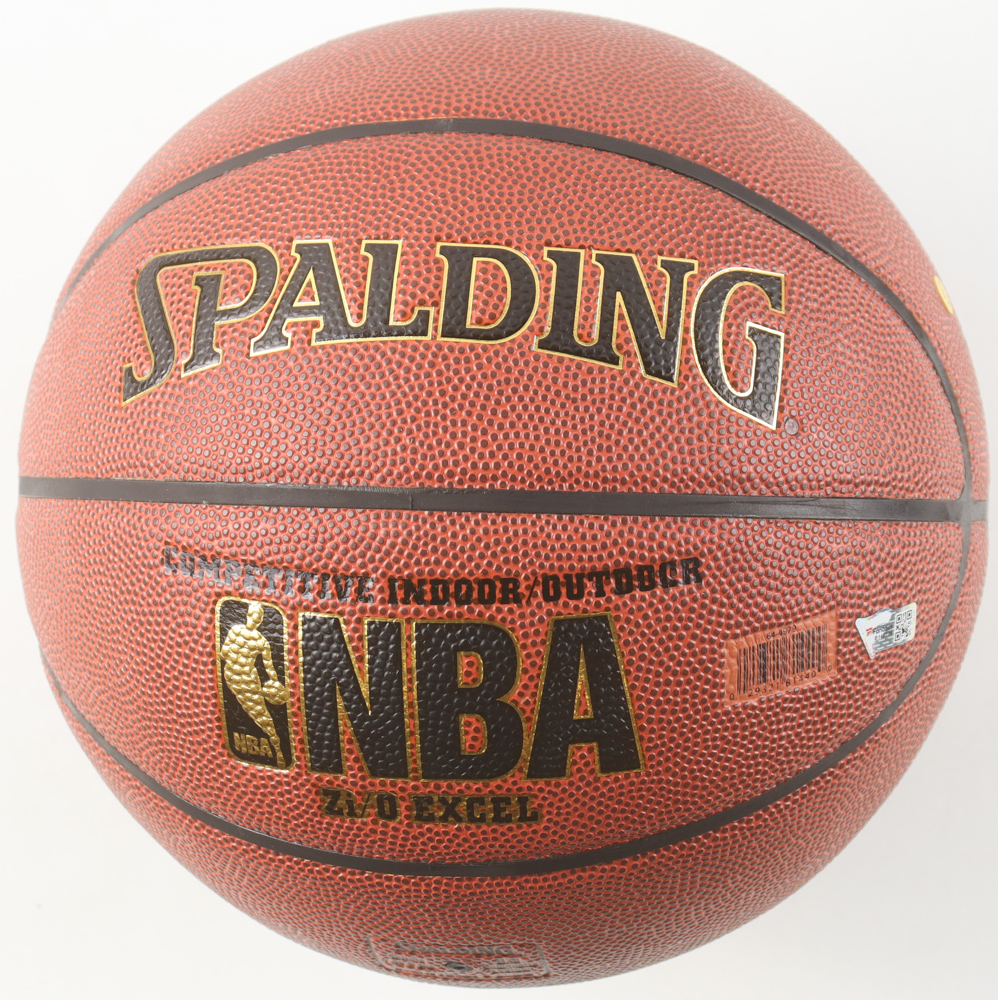 Trae Young Signed NBA Basketball (Fanatics & Panini) at PristineAuction.com Trae Young Signed NBA Basketball (Fanatics & Panini) at PristineAuction.com