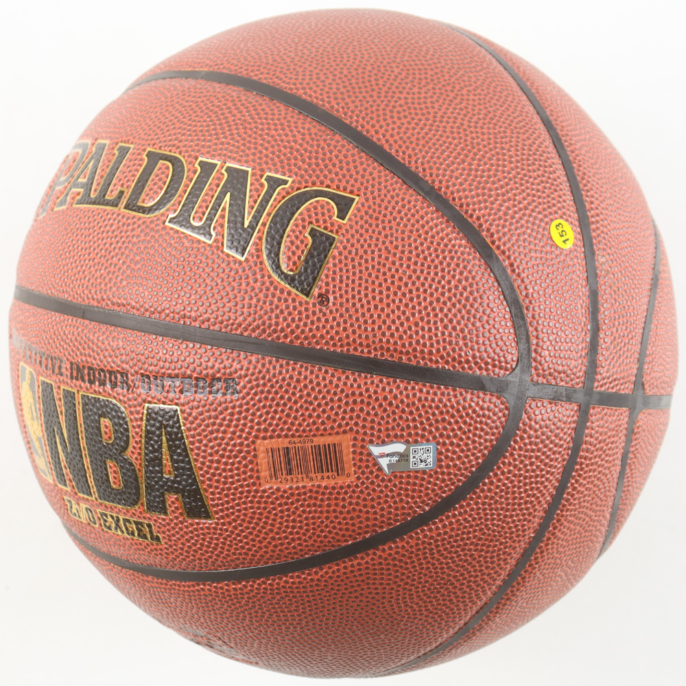 Trae Young Signed NBA Basketball (Fanatics & Panini) at PristineAuction.com Trae Young Signed NBA Basketball (Fanatics & Panini) at PristineAuction.com