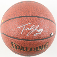 Trae Young Signed NBA Basketball (Fanatics & Panini) at PristineAuction.com