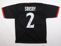 Brendan Sorsby Signed Jersey (Authentic Ink) at PristineAuction.com