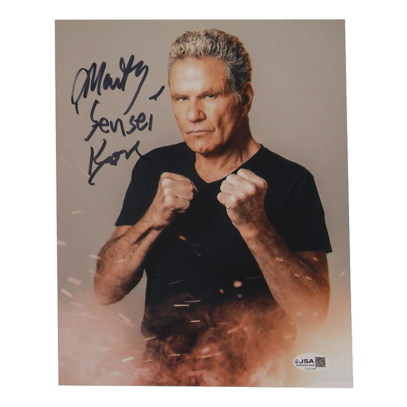 Martin Kove Signed "The Karate Kid" 8x10 Photo Inscribed "Sensei" (JSA) at PristineAuction.com Martin Kove Signed "The Karate Kid" 8x10 Photo Inscribed "Sensei" (JSA) at PristineAuction.com