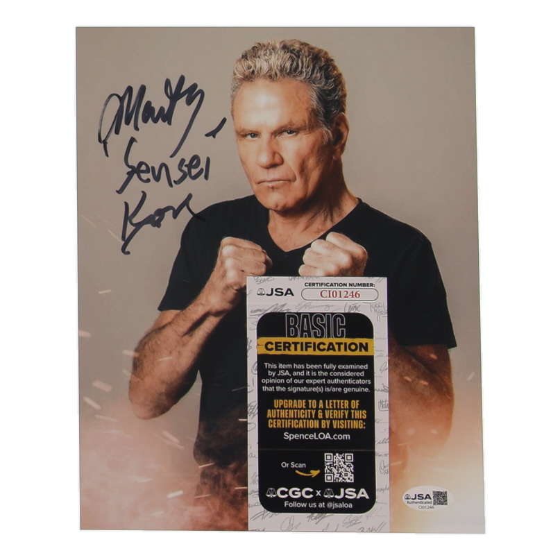 Martin Kove Signed "The Karate Kid" 8x10 Photo Inscribed "Sensei" (JSA) at PristineAuction.com Martin Kove Signed "The Karate Kid" 8x10 Photo Inscribed "Sensei" (JSA) at PristineAuction.com
