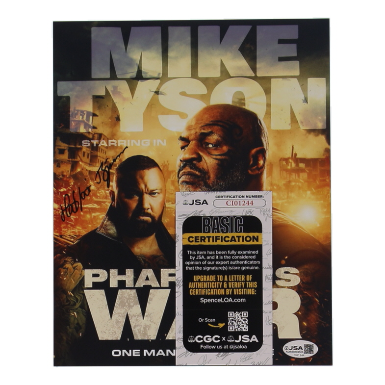 Hafþór Júlíus Björnsson Signed "Pharaoh's War" 8x10 Photo (JSA) at PristineAuction.com Hafþór Júlíus Björnsson Signed "Pharaoh's War" 8x10 Photo (JSA) at PristineAuction.com