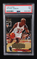 Michael Jordan 1995-96 Fleer Ultra #25 (PSA 7) at PristineAuction.com