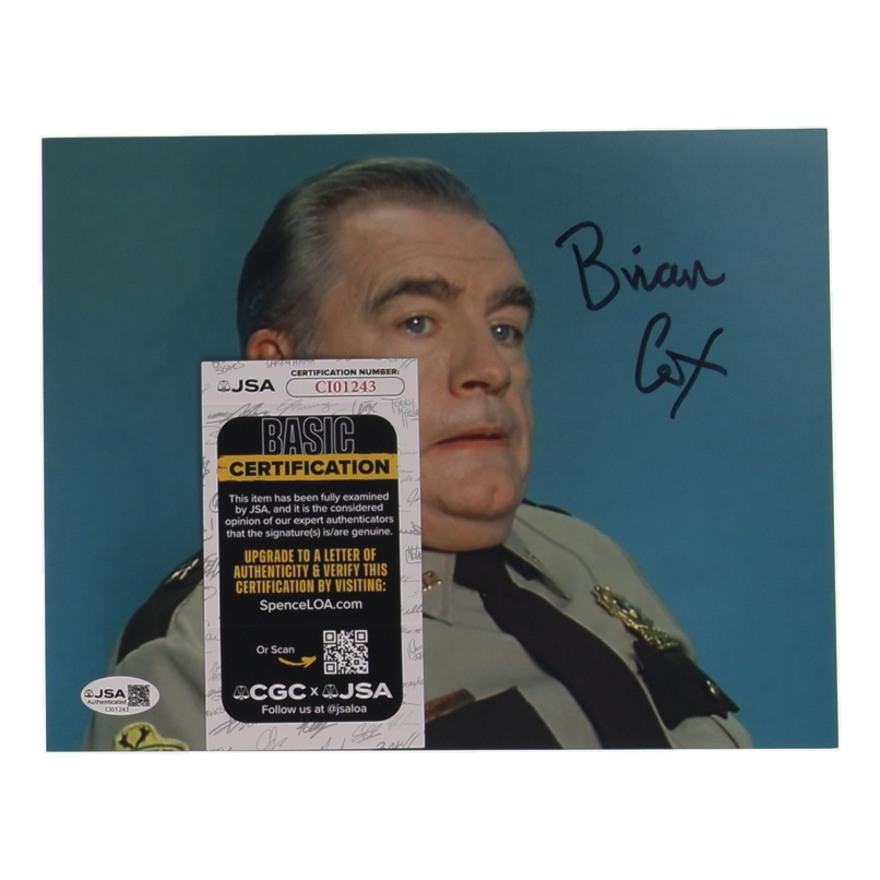 Brian Cox Signed "Super Troopers" 8x10 Photo (JSA) at PristineAuction.com Brian Cox Signed "Super Troopers" 8x10 Photo (JSA) at PristineAuction.com