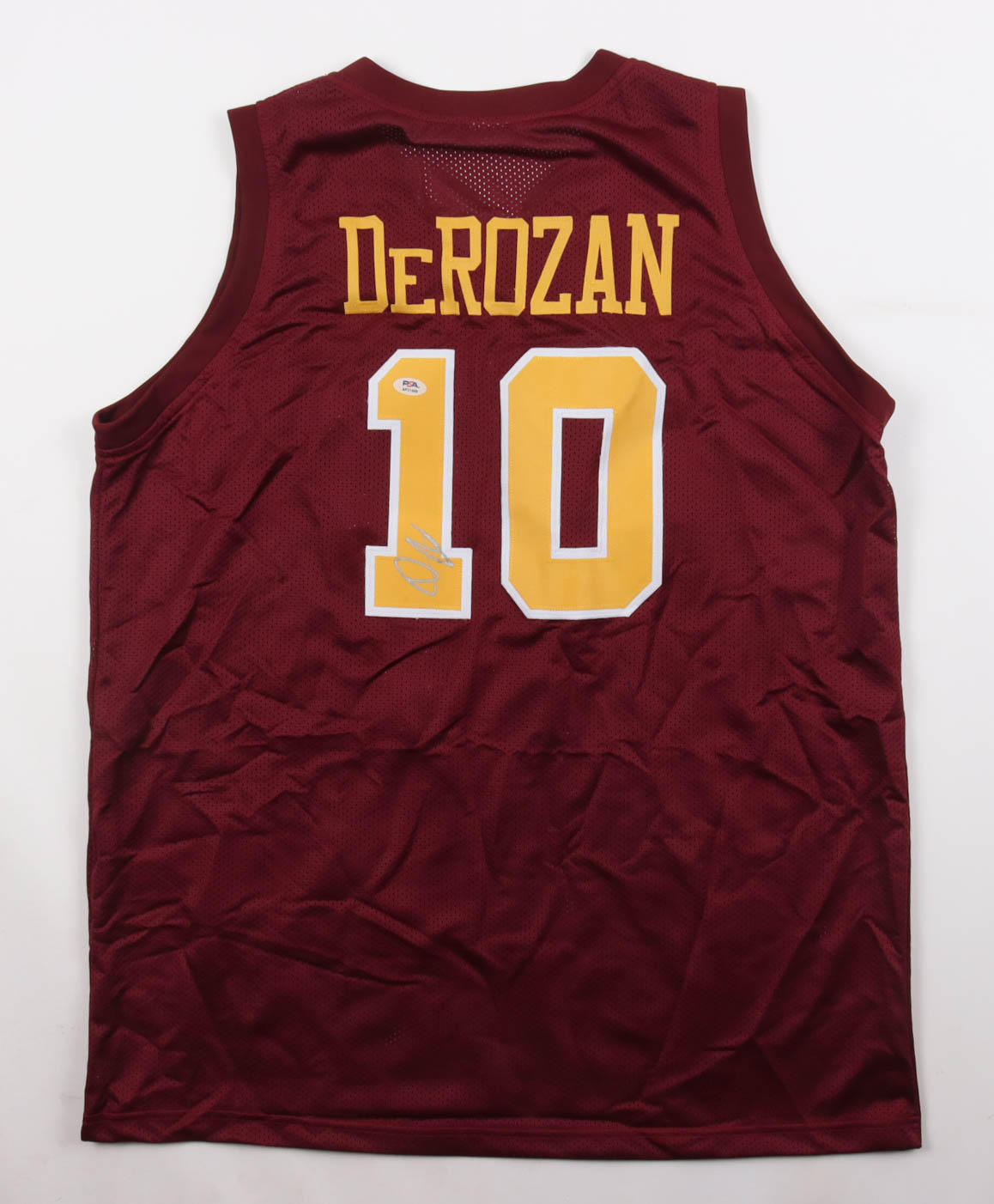 DeMar DeRozan Signed Jersey (PSA) at PristineAuction.com DeMar DeRozan Signed Jersey (PSA) at PristineAuction.com