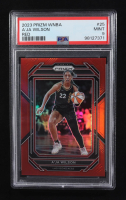 A'JA Wilson 2023 NBA Panini Prizm Red #25 #129/199 (PSA 7) at PristineAuction.com