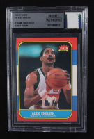 Alex English 1986-87 Fleer Jersey Fusion Game Used Patch #30 (BGS) at PristineAuction.com