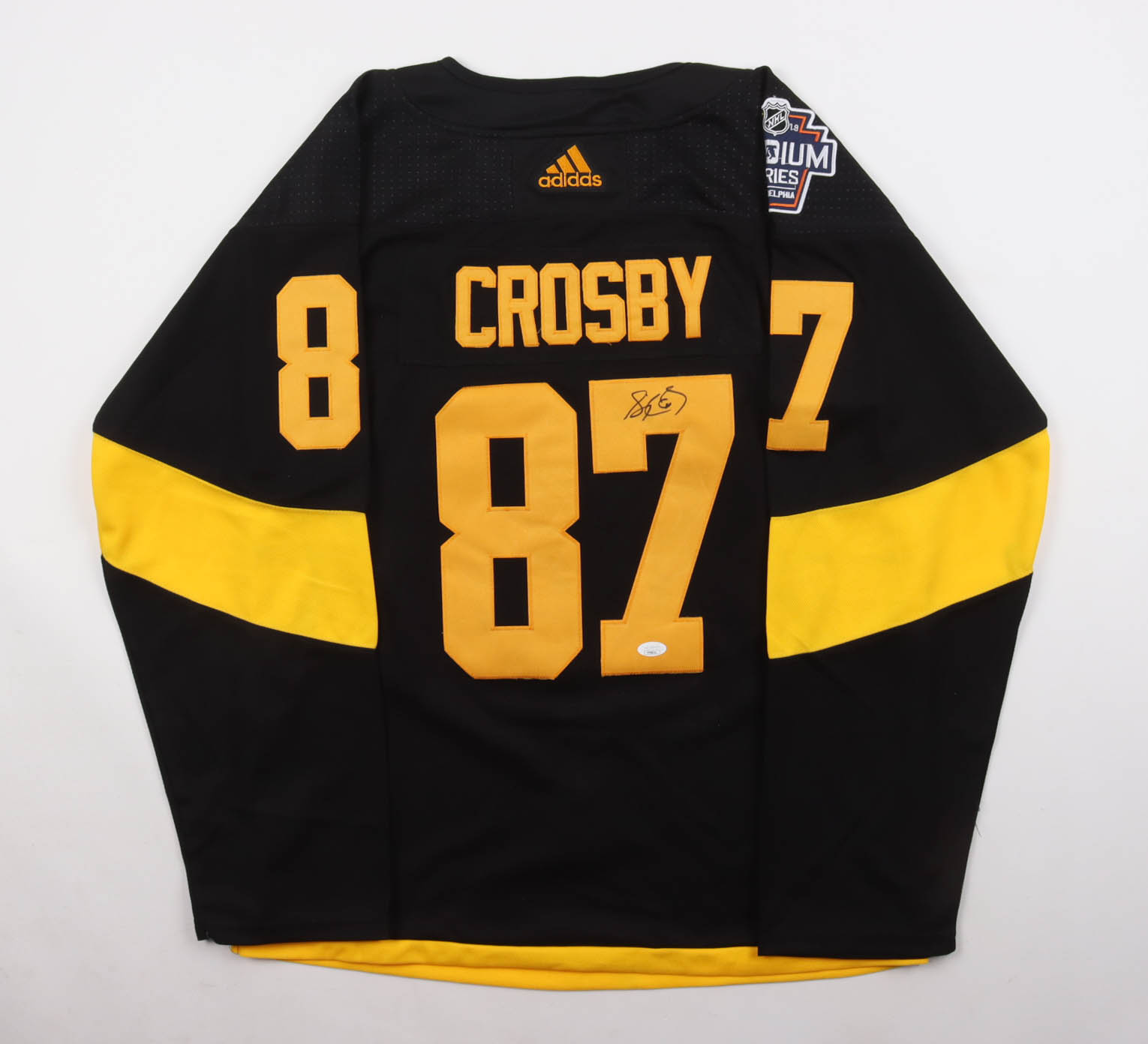 Sidney Crosby Signed Penguins Adidas Authentic Captain Jersey (JSA) at PristineAuction.com Sidney Crosby Signed Penguins Adidas Authentic Captain Jersey (JSA) at PristineAuction.com