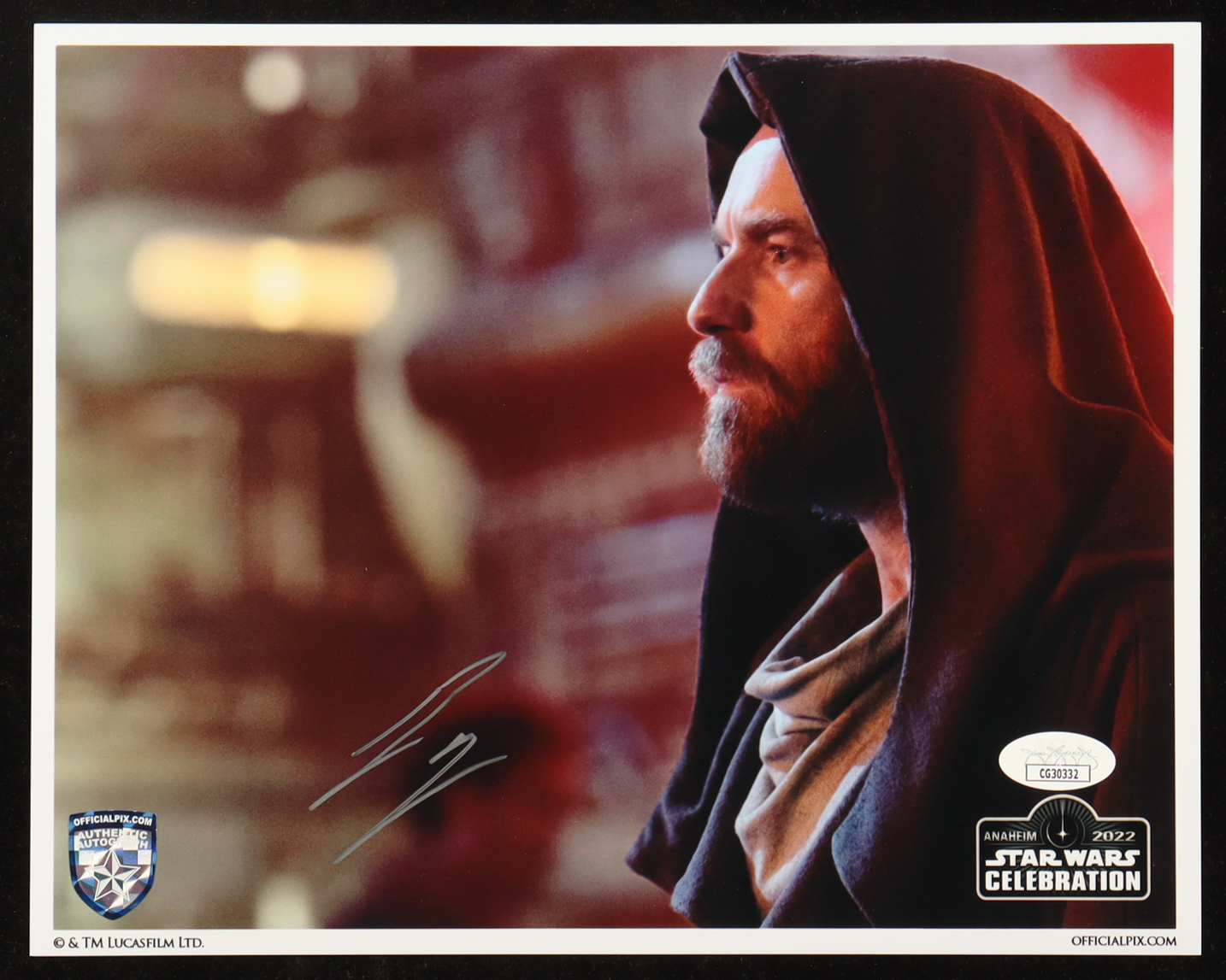 Ewan McGregor Signed "Obi-Wan Kenobi" 8x10 Photo (Official Pix & JSA) at PristineAuction.com Ewan McGregor Signed "Obi-Wan Kenobi" 8x10 Photo (Official Pix & JSA) at PristineAuction.com