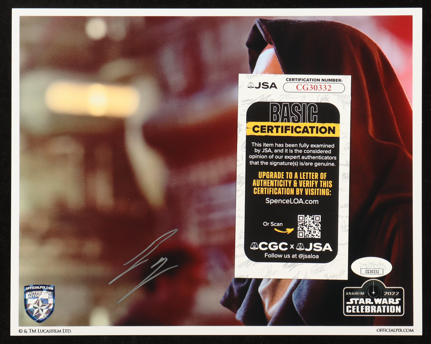 Ewan McGregor Signed "Obi-Wan Kenobi" 8x10 Photo (Official Pix & JSA) at PristineAuction.com Ewan McGregor Signed "Obi-Wan Kenobi" 8x10 Photo (Official Pix & JSA) at PristineAuction.com