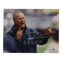 Barry Switzer Signed Cowboys 8x10 Photo Inscribed "SBXXX" (JSA) at PristineAuction.com